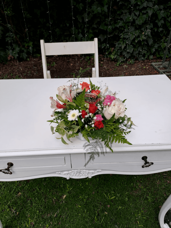 arreglo floral centro de mesa